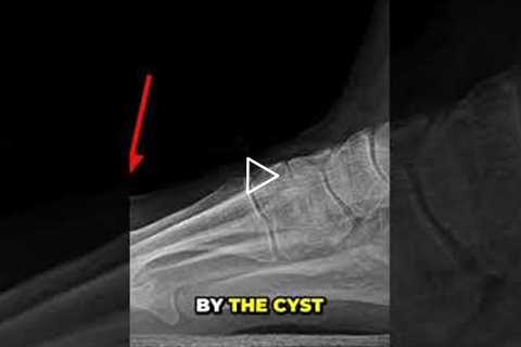 Uncovering the Shocking Truth Cyst Revealed in Arthritic Toe #CystPop #arthritic