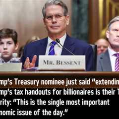 Extending Tax Cuts for Billionaires