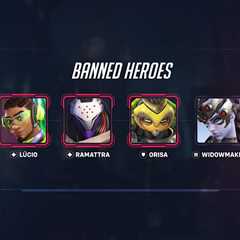 Hero Bans Explained by Blizzard for Competitive Overwatch