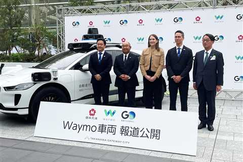 Self-Driving Taxis by Waymo to Begin Testing in Tokyo Next Week