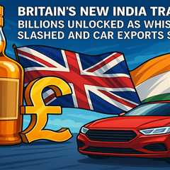 Britain's new India trade deal: Billions unlocked as whisky tariffs slashed and car exports soar