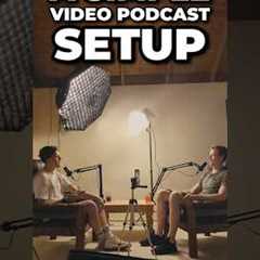 Video Podcast Studio Breakdown