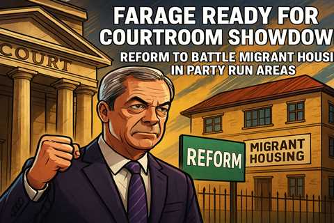 Farage Ready for Courtroom Showdown: Reform to Battle Migrant Housing in Party-Run Areas