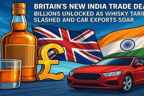 Britain's new India trade deal: Billions unlocked as whisky tariffs slashed and car exports soar