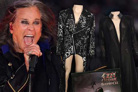 Ozzy Osbourne Memorabilia Up for Auction Following His Death