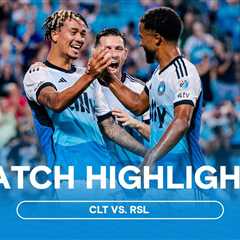 HIGHLIGHTS: Charlotte FC vs. Real Salt Lake | August 16, 2025