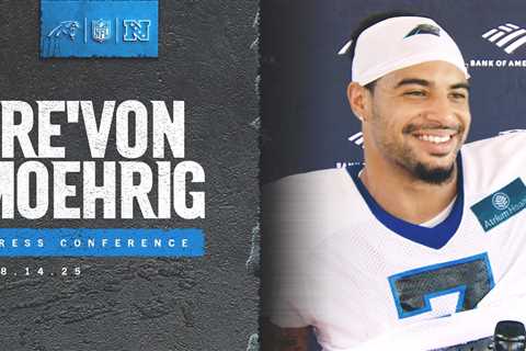 Tre’von Moehrig: ‘We’re constantly improving every time we turn on the film’