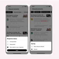 New Comment Filters and Highlights for YouTube Live-Streams