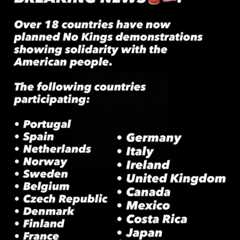 The “No Kings” Rally Is International