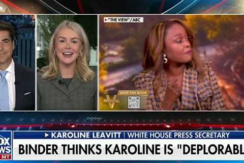 Karine Jean-Pierre Calls Trump White House Press Secretary Karoline Leavitt “Deplorable” – Leavitt..