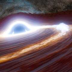 Black Hole Flare Shines with the Light of 10 Trillion Suns