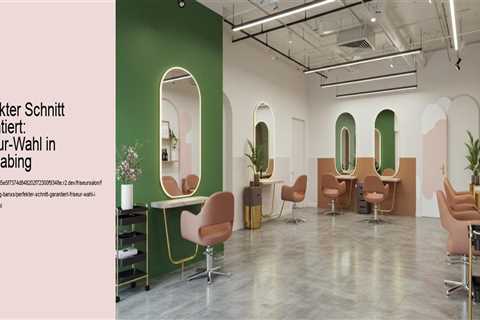 Perfekter Schnitt garantiert: Friseur-Wahl in Schwabing