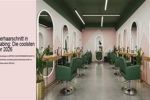 Männerhaarschnitt in Schwabing: Die coolsten Barber 2026