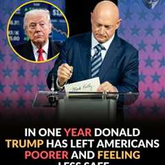 American Poorer and Less Safe