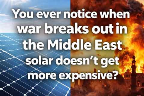 The Price of Renewables Continues to Fall, But . . .