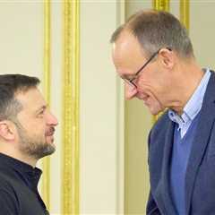 Germany’s Merz Says Ukraine Will Have To Cede Territory in Peace Deal With Russia if It Wants To..