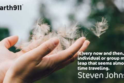 Earth911 Inspiration: Steven Johnson — Innovation Is Like Time Travel