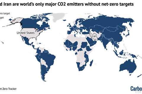 Factcheck: US and Iran are world’s only major emitters without net-zero targets