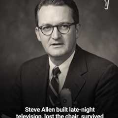 Remember Steve Allen and the America that Used to Be